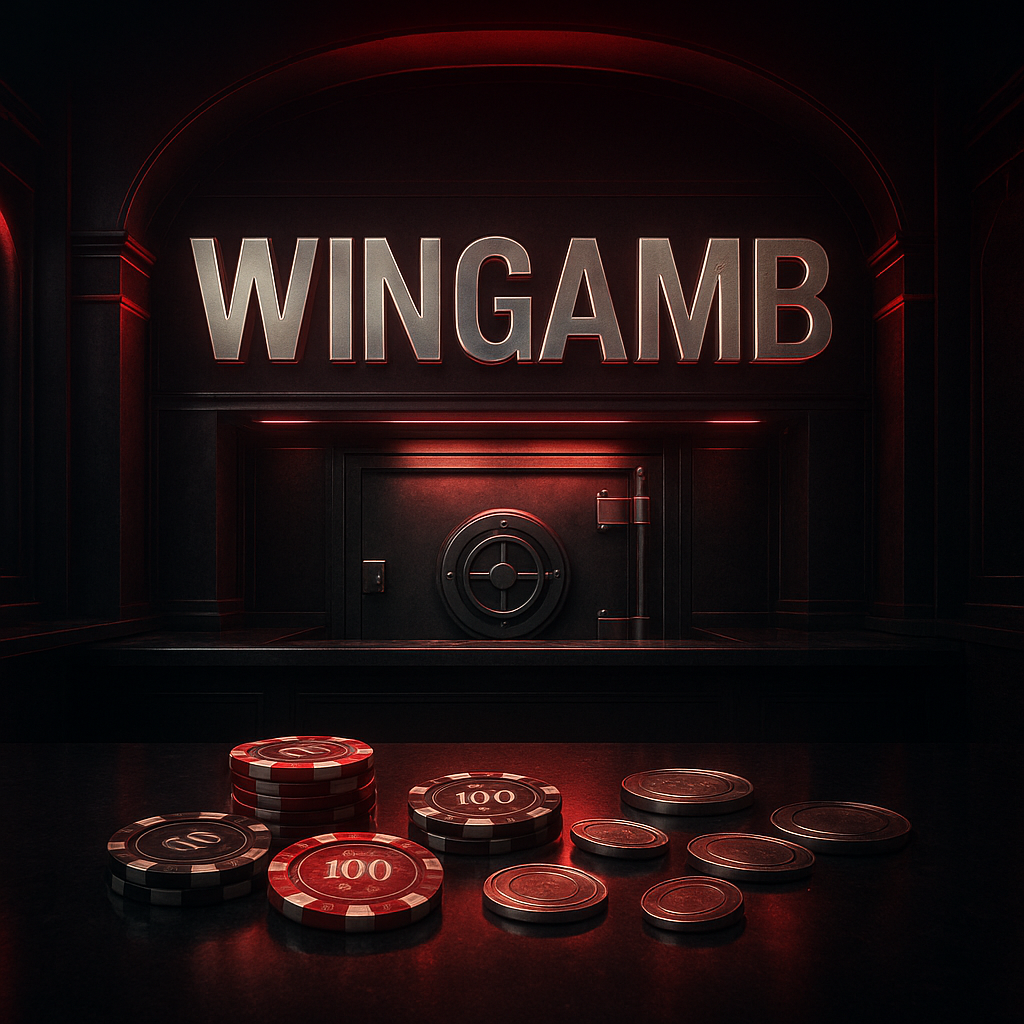 Lüks bir casinoda Wingambim Papara ile para yatırma işlemini simgeleyen, merkezde WINGAMB yazılı banka alanı - hero